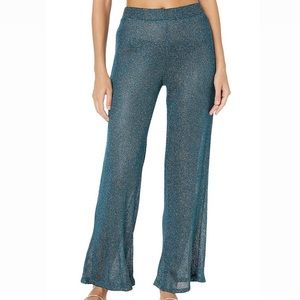 BCBGMAXAZRIA ✨ Shimmer Swim Cover Up Pants